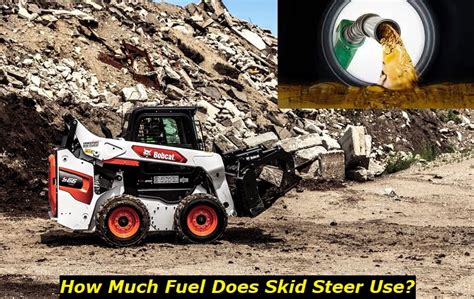 skid steer fuel per hour|2005 skidsteer fuel consumption.